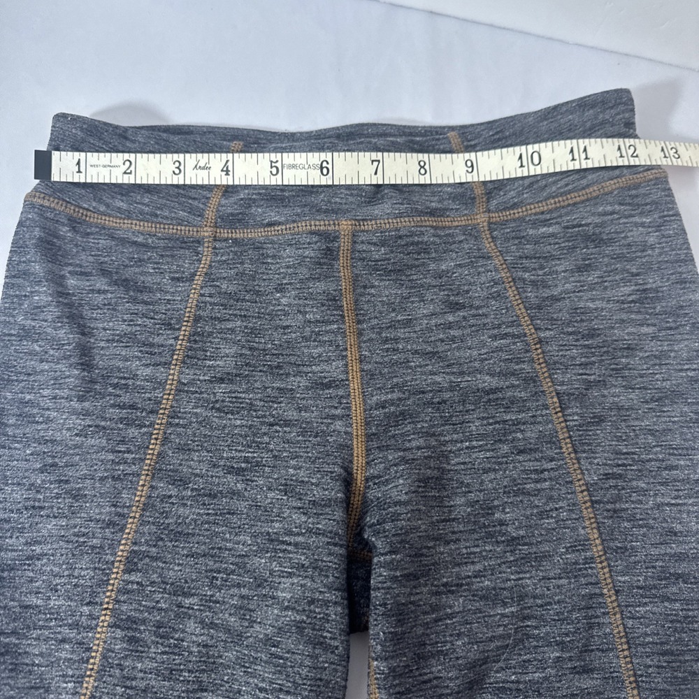 Athleta Girl Capri Leggings With Stretch Lattice Pattern Girls Size Large 12 - Picture 7 of 7